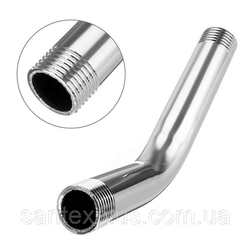 Трубка-подовжувач душевої лійки для душу 15 см, фото 1