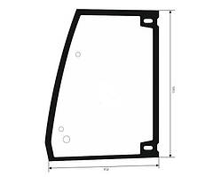 11202463, VOE11202463, VOE15006378, 15006378 Скло двері праве верхнє