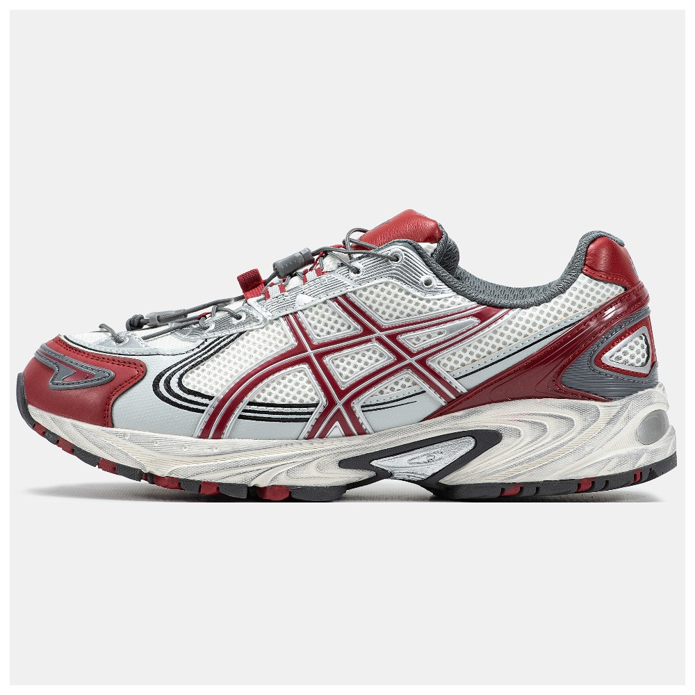 Чоловічі / жіночі кросівки Asics Gel-Kahana TR V4 Red Silver, шкіряні кросівки асікс гель кахана тр в4