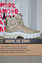 Зимові Чоловічі Кросівки Nike ACG Air Zoom Gaiadome Gore-Tex Beige / Найк АСГ Аїр Зум Гаядом Гор Текс Бежеві, фото 5