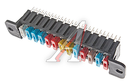 Блок запобіжників 13шт Газель, Волга, Валдай, ВАЗ 2103-06 Euro нов.зраз. Electrotechnics 41.3722