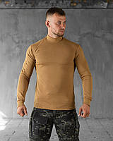 Зимовий армійська водолазка койот теплий військовий гольф з начосом койот гольф армійський на байці гольф койот