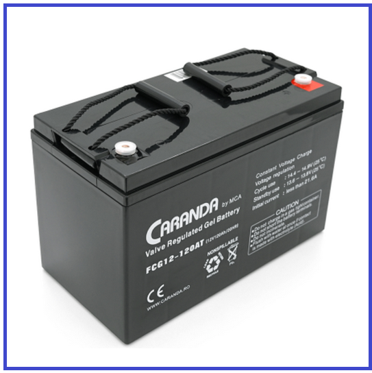 Акумуляторна батарея MCA GEL FCG12-120AT 12V 120Ah (331х174х214), фото 1