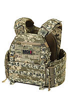 Плитоноска МІЦЬ 3.0 піксель з функцією швидкого скидання (PLATE CARRIER) МОЛЛІ