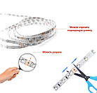 Набір 2 шт Світлодіодна LED стрічка 5м, 12V, RGB 3528 + пульт + блок / Неонова стрічка / Підсвічування в кімнату, фото 5