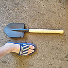 Саперна лопата для ЗСУ / Туристична лопата / Лопата похідна саперна, фото 2