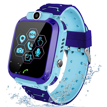 Дитячий смарт годинник з MicroSIM та 2G, XO H100 2G, Синій / Розумний годинник для дітей / Смарт годинник дитячий