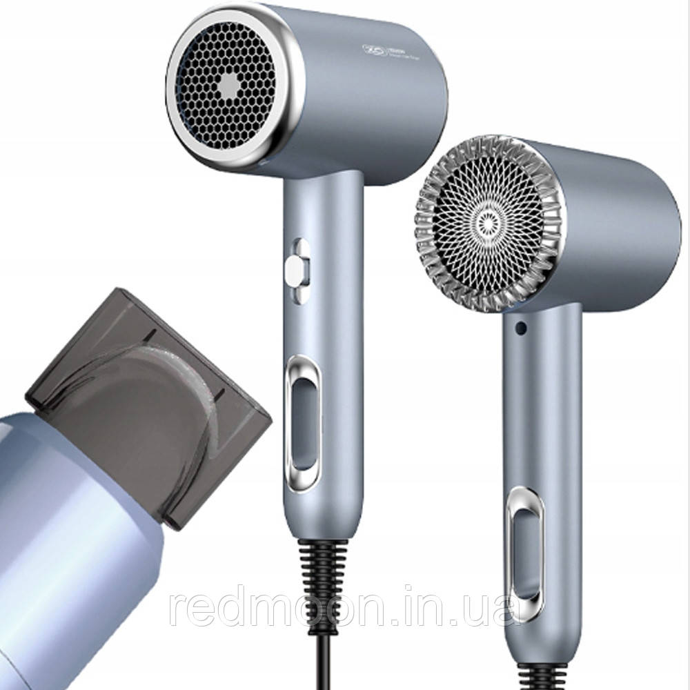 Фен з контролем температури, 1600W, від мережі, XO CF2 / Фен з іонізацією / Фен з функцією іонізації / Фен сушка