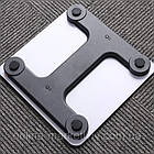 Електронні ваги підлогові 26x26 см, до 180 кг, Білі / Розумні ваги підлогові, фото 4