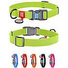 Нашийник для собак (вологостійкий) c QR-паспортом та пряжкою-фастекс, WAUDOG Waterproof, S / Амуніція для собак, фото 5