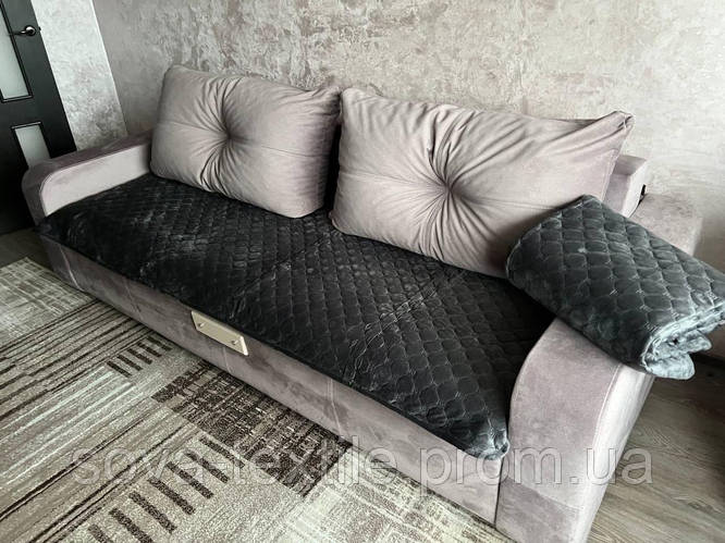 Дивандеки - Покрывала Комплект 3 в 1 Накидки Чохлы на Диван и Кресла ...