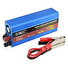 Перетворювач із чистою синусоїдою 600 Вт, UKC AC/DC 12В-220В / Автомобільний інвертор, фото 5