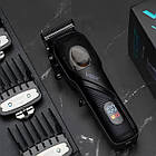 Акумуляторна машинка для стрижки з дисплеєм, 4 насадки, VGR V-269 / Тример для бороди, фото 2