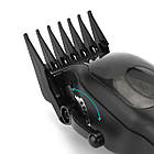 Акумуляторна машинка для стрижки з дисплеєм, 4 насадки, VGR V-269 / Тример для бороди, фото 8