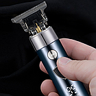 Машинка для стрижки волосся з тримером і бритвою, Geemy GM-8012 / Чоловічий набір для догляду за волоссям, фото 5