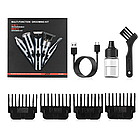 Машинка для стрижки волосся з тримером і бритвою, Geemy GM-8012 / Чоловічий набір для догляду за волоссям, фото 10