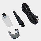 Професійний тример для стрижки волосся + 3 насадки, VGR V-097, Золотий / Чоловіча машинка для стрижки, фото 8