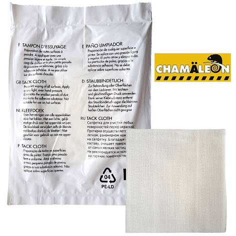 Антистатична серветка Chamaleon Absorbing Wipes 75×42см, фото 1