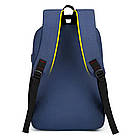 Міський рюкзак для ноутбука (44×30×13 см), Синій/Viuman/Спортивний рюкзак водонепроникний, фото 4