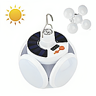 Комплект 2шт Акумуляторна лампа BL 2029-01 на сонячній батареї / Кемпінговий світильник / Підвісний ліхтар, фото 2