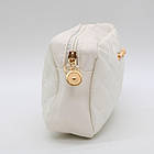 Жіноча сумка через плече, 20x12x6 см, Біла / Сумочка жіноча / Маленька сумка / Міні сумка, фото 5