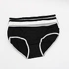 Набір жіночих трусів, розмір М, 3 шт / Жіночі труси сліпи / Комплект жіночих трусів / Бавовняні труси, фото 10