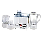 Побутова соковижималка 4в1, 800Вт, SOKANY SK-4008 / Кухонний комбайн / Соковижималка електрична, фото 3