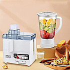 Побутова соковижималка 4в1, 800Вт, SOKANY SK-4008 / Кухонний комбайн / Соковижималка електрична, фото 7