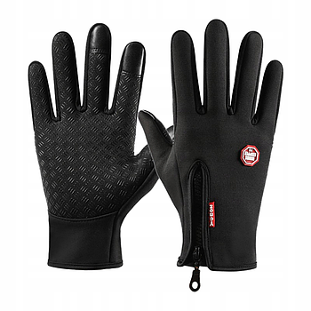 Рукавички зимові чоловічі (S-XXL), з сенсорним пальцем / Водонепроникні термо-рукавички / Теплі рукавички, XL
