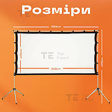 Фотофон Veron PS-V1370 220 см на 170см для зйомки зі студії на вулиці фотозона фон для фото, фото 5
