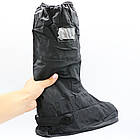 Чохли для взуття від дощу 40-42 (30,5см) водонепроникні, 820 / Бахіли багаторазові від дощу / Чохли на взуття, фото 3