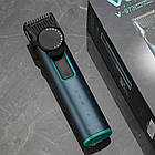 Машинка для стрижки волосся з регулюванням довжини, з USB, VGR V-973 / Чоловічий тример / Тример для бороди, фото 4