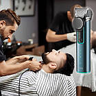 Машинка для стрижки волосся з регулюванням довжини, з USB, VGR V-973 / Чоловічий тример / Тример для бороди, фото 5