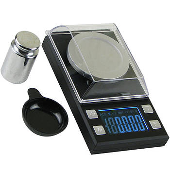 Ваги ювелірні високоточні до 100г, (0,001г), 8028 / Ваги грамові / Ваги для ювелірних виробів