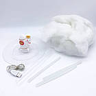 Світлодіодний нічник Астронавт на ракеті 21см, від USB, Flying Astronaut / Дитячий нічник космонавт, фото 9