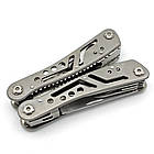 Плоскогубці багатофункціональні 21в1 + біти, в чохлі, К-725 / Мультитул в чохлі / Плоскогубці мультитул, фото 5