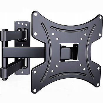 Кронштейн для телевізора з поворотом, 13-42», до 45кг / Кріплення для телевізора / Кріплення для телевізора