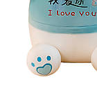 М'яка іграшка Зайка в капелюшку (45см), Блакитний / Плюшева іграшка / Плюшевий кролик, фото 8