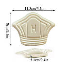 Парні вставки для взуття (11,5×8см), Білий / Зап'яточники для взуття / Вкладиші для п'ятки, фото 10