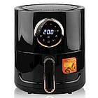 Аерофритюрниця 1350Вт, 5,5л RAF R 5271 / Повітряна фритюрниця / Безмасляна електрофритюрниця, фото 3