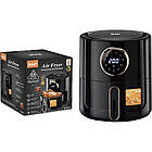 Аерофритюрниця 1350Вт, 5,5л RAF R 5271 / Повітряна фритюрниця / Безмасляна електрофритюрниця, фото 9