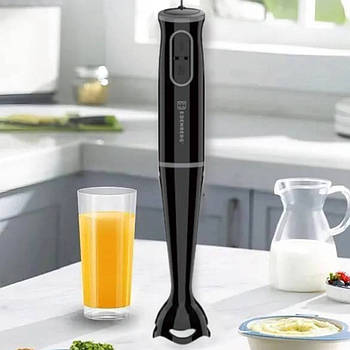 Блендер погружний 400Вт, 2 швидкості, EB-60001, Чорний / Ручний блендер подрібнювач / Кухонний блендер