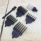 Тример для стрижки (4 насадки), від USB, VGR V-176 / Машинка для стрижки / Професіонал тример, фото 6