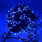 Гірлянда Нитка від мережі 30м, 500LED, Синій колір / Новорічна гірлянда для дому / Світлодіодна гірлянда на ялинку, фото 5