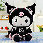 М'яка іграшка аніме Куромі в сукні (35см) / Кукла Куромі / Плюшева іграшка Kuromi / Куромі-іграшка, фото 2