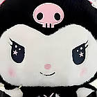 М'яка іграшка аніме Куромі в сукні (35см) / Кукла Куромі / Плюшева іграшка Kuromi / Куромі-іграшка, фото 6