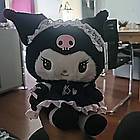 М'яка іграшка аніме Куромі в сукні (35см) / Кукла Куромі / Плюшева іграшка Kuromi / Куромі-іграшка, фото 9