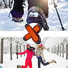 USB устілки з підігрівом, до 50°C, Розмір 35-45 / Підрізні термоустілки для ніг / Тонкі устілки від повербанка, фото 2