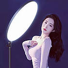 Кільцева лампа 33 см +пульт ДУ, PF-33 / Лампа для селфі / Лед лампа кругла / Світлодіодна кругла лампа, фото 6