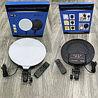 Кільцева лампа 33 см +пульт ДУ, PF-33 / Лампа для селфі / Лед лампа кругла / Світлодіодна кругла лампа, фото 9